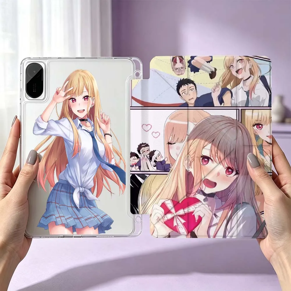 Anime Marin Kitagawa For Xiaomi Redmi Poco Pad 8 7 6 5 Pro SE 5G 11.2 12.1 11 inch 3Y Tablet Case Cool