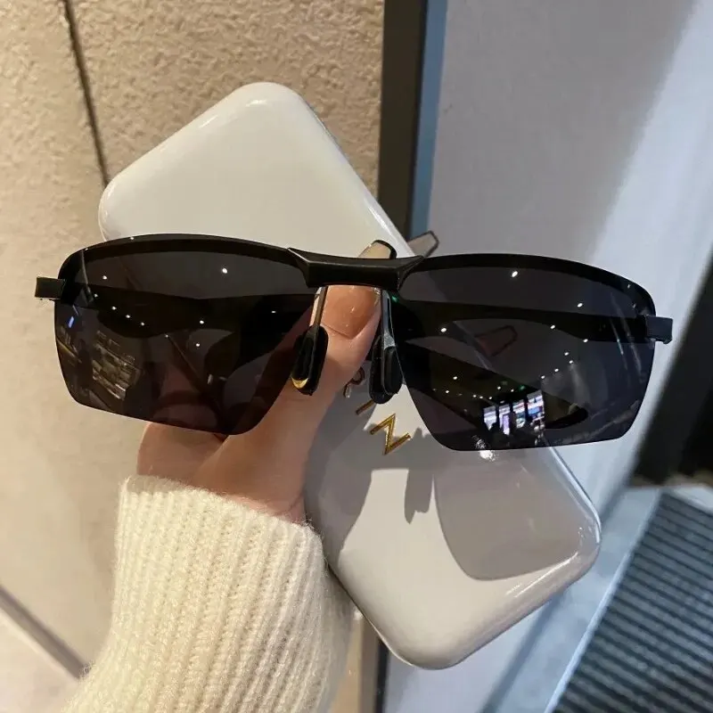 Photochrome männer Sonnenbrille Männer Fahren Polarisierte Sonnenbrille Männlich Outdoor Sport Radfahren Nachtsicht Brillen UV400 Brille
