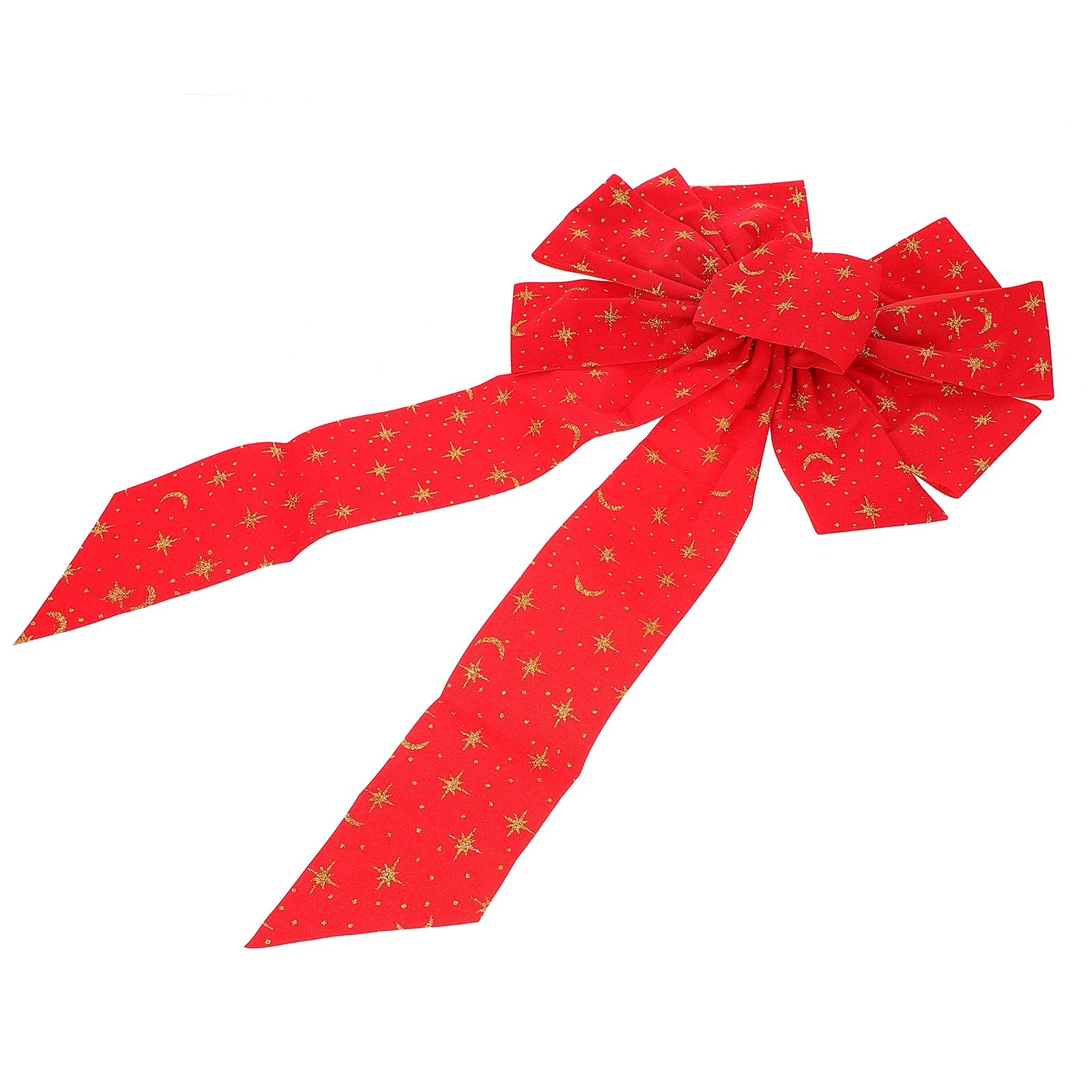 

Christmas Bow Ornament Decoration Holiday Bows Tree Decorations Red Hangings Door