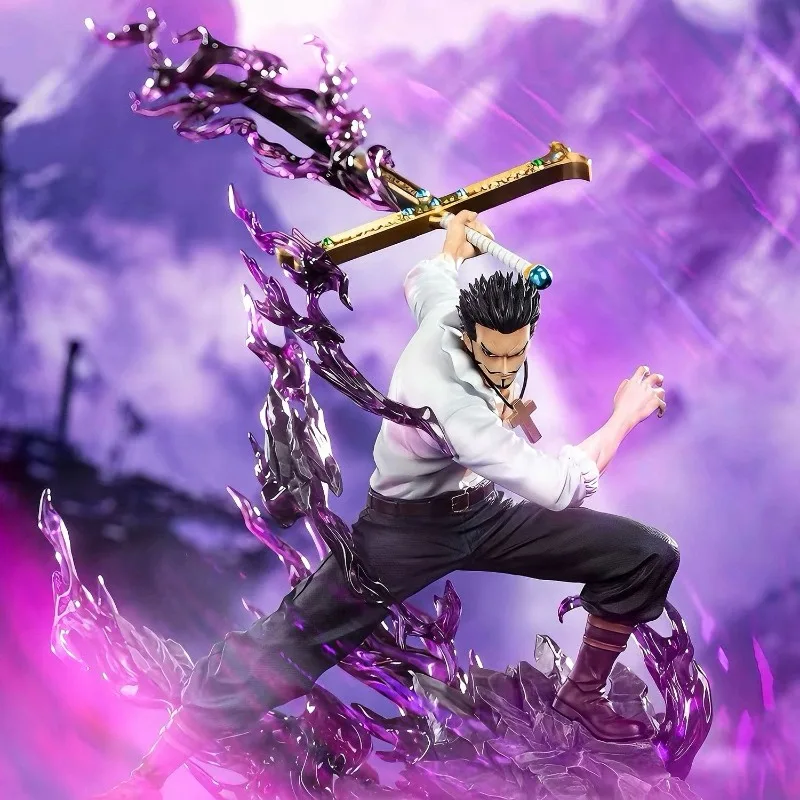 Tianhui Dracule Mihawk Limited Edition One Piece GK Handheld Trendy Toy Model Gift Anime Figure Japanese Comics Animation Theme