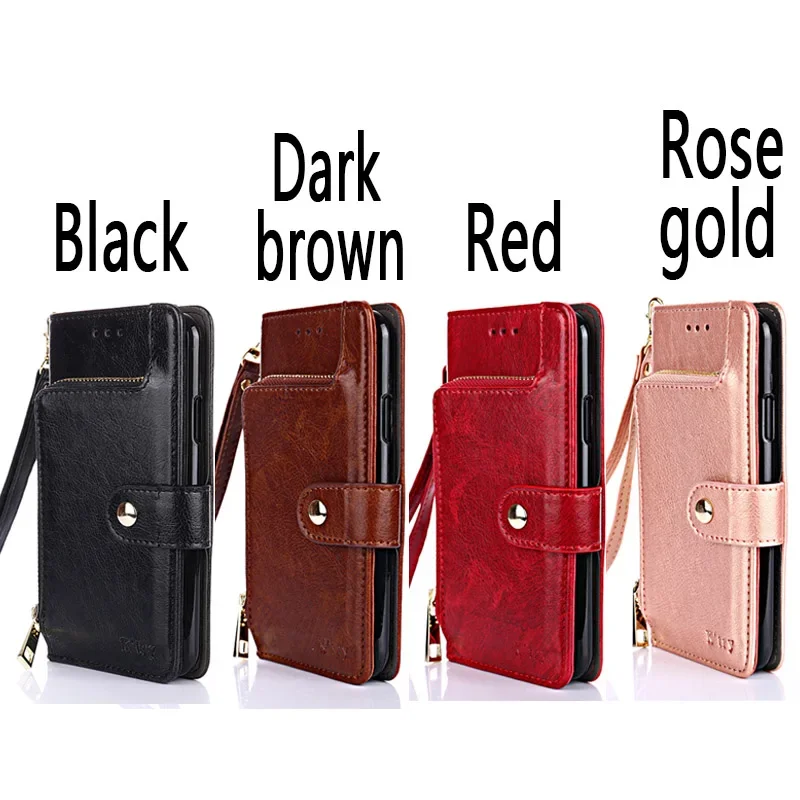 Leather Wallet Flip Cases for OPPO Realme C3 C3i Q2 Q2i 6i 6 Pro 5 5i 5S Narzo 10 10a X50 Pro X3 5G A53 A53s Stand Cover Bag