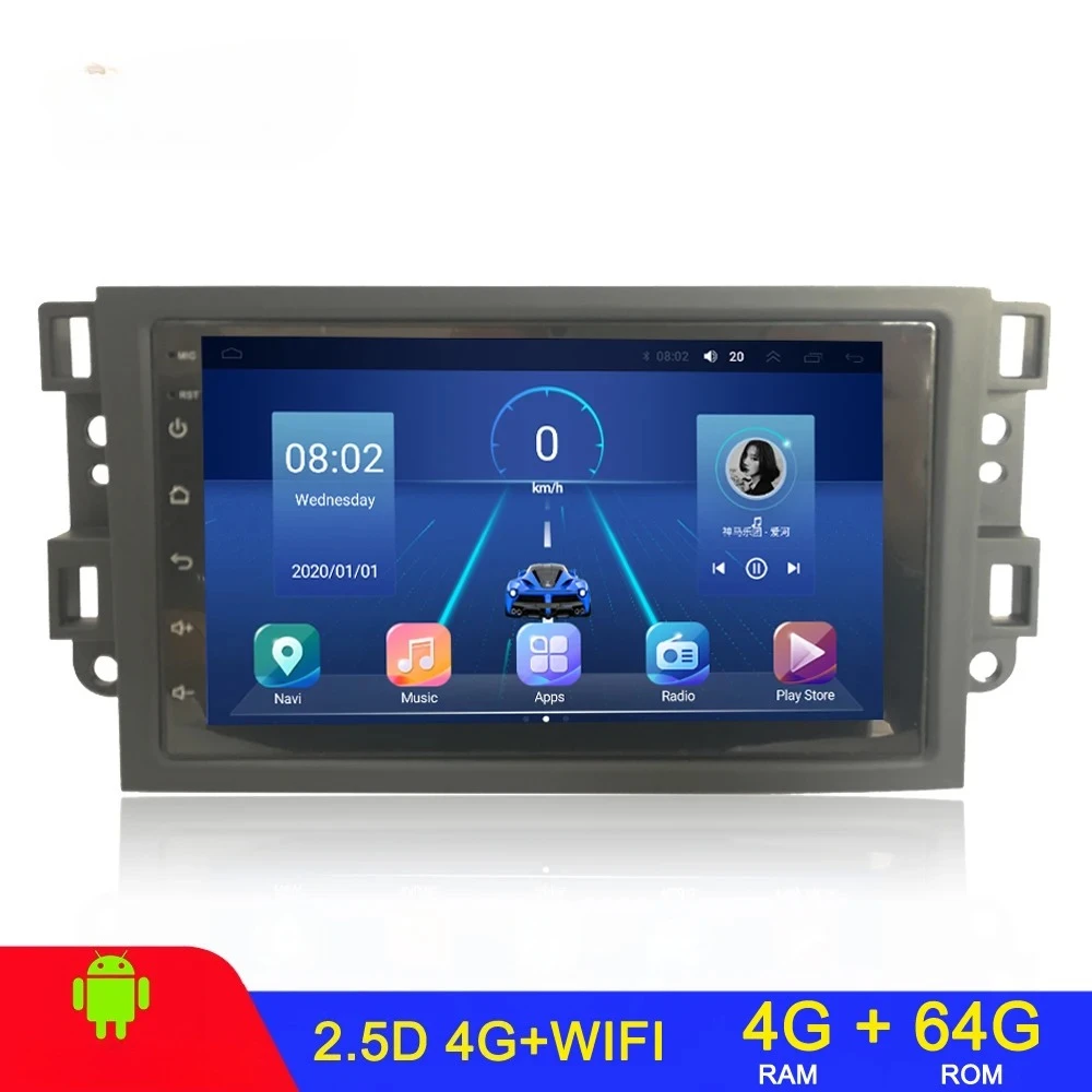 

2 din Android car radio for Chevrolet Lova Captiva Gentra Aveo Epica 2006-2011 car stereo multimedia car accessaries carplay