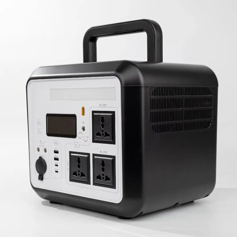 1200W 1152Wh Solar Power Station, MPPT Lithium Battery With Flashlight, Portable Emergency Energy Supply for Outdoor Camping