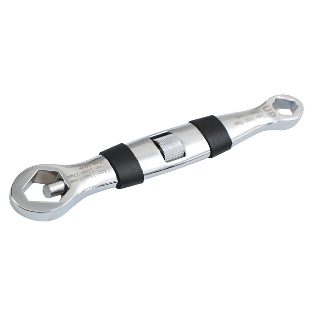 

Self-Tightening Wrench High Carbon Steel Double-Headed Spanner Adjustable Nut Wrench For Home Universal Screw Nuts