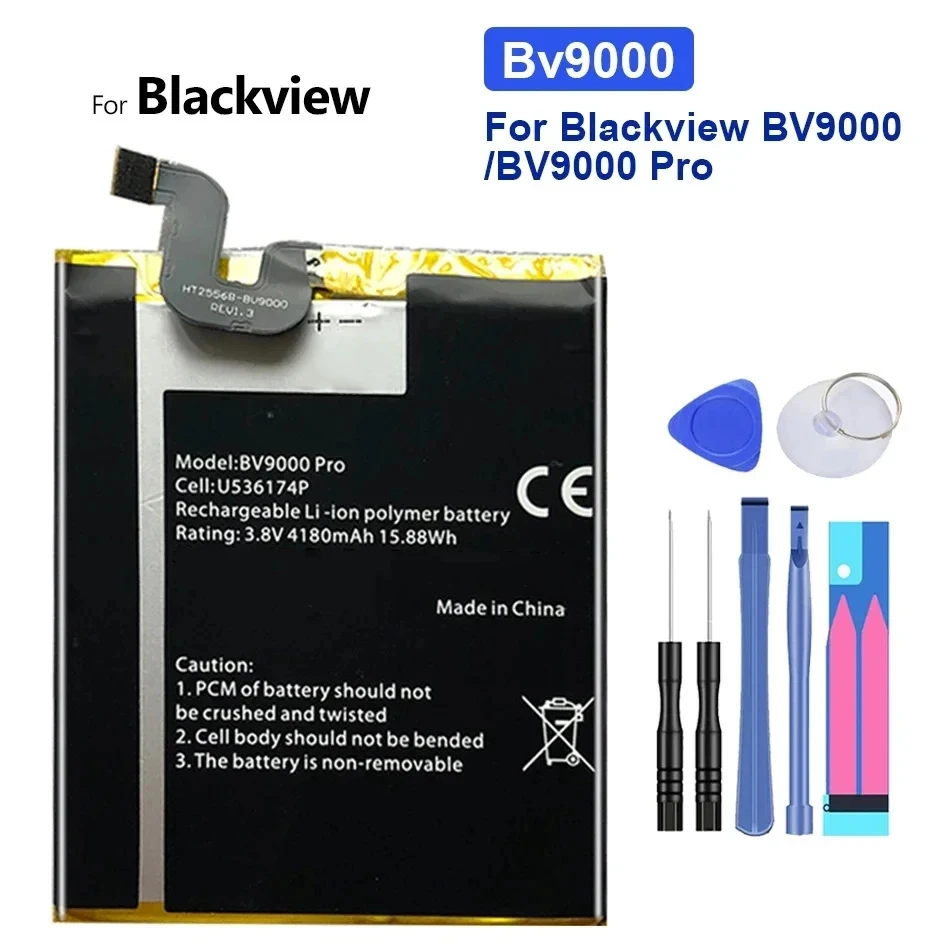 Batterij 4780Mah Voor Blackview BV9000 Pro Oplaadbare Batterijen Bateria Met + Gratis Tools