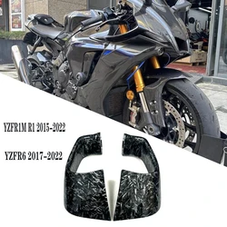 New YZF-R1 2015-2023 Fixed Wind Wing For Yamaha ABS carbon fiber YZF-R6 2017-2022 Motorcycle Fairing Fittings R1 Black Winglet