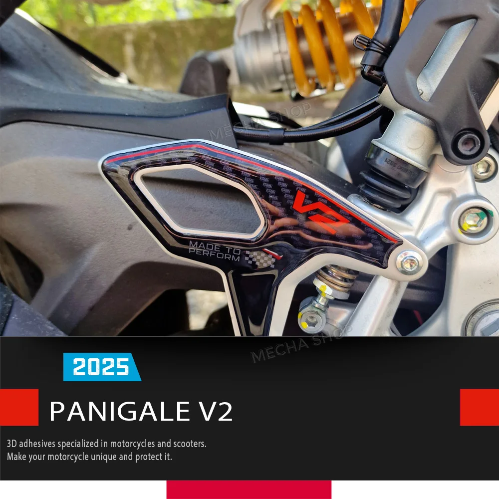 

For Panigale V2 V2S Stickers Motorcycle 3D Stickers Protected on Heel Decorative Stickers 2025