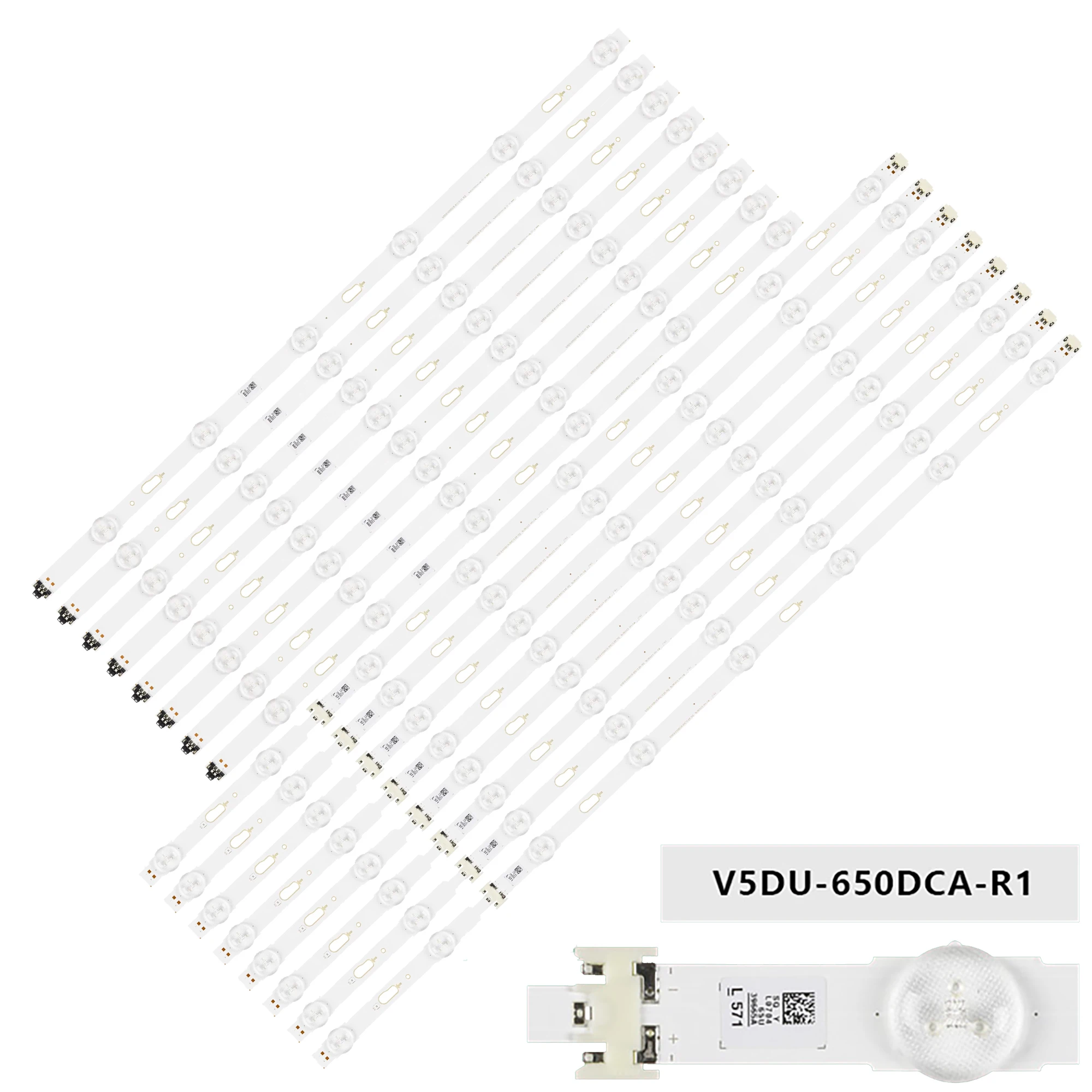 LED Backlight strip for UE65JU6000K UE65JU6050U UE65JU6070U UE65JU6072U UE65JU6075U UE65JU6400K UE65JU6550U UE65JU6560U