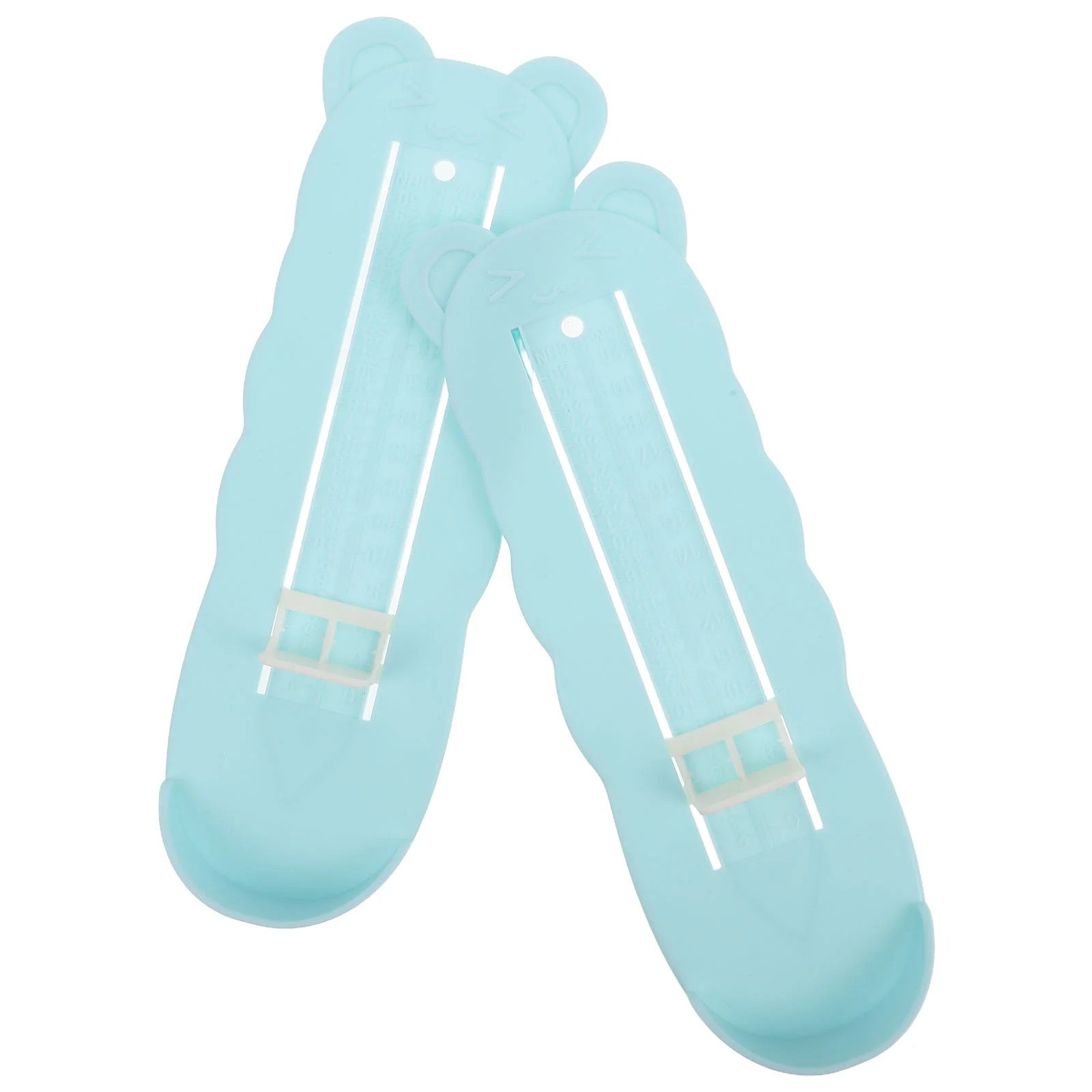 2 Pcs Children's Measuring Instrument Foot Gauge for Kids Length Baby Sizer Shoe foot measurement tool accurate kids measurer