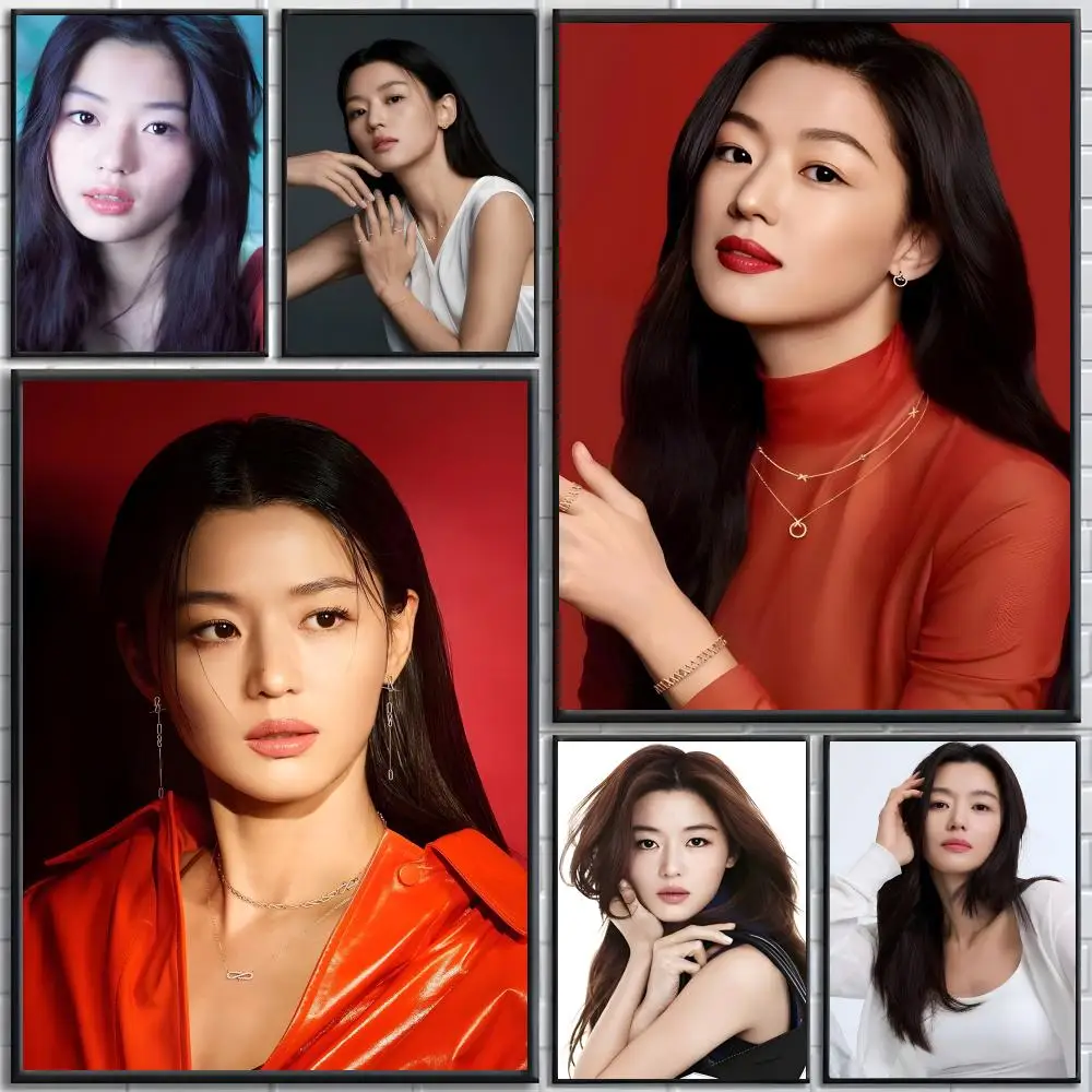 J-Jun Ji Hyun Poster posters for bedrooms and living rooms—high-definition cartoon movie-themed wall art.
