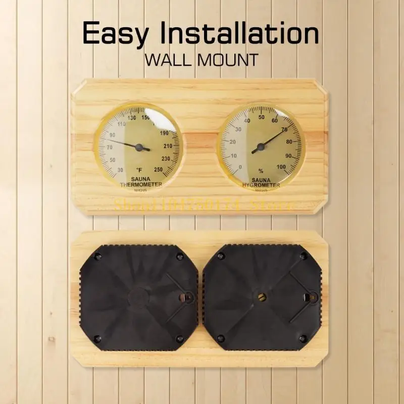 Steam Room Wall Mounted Temperature Dampness Observe Top Sale