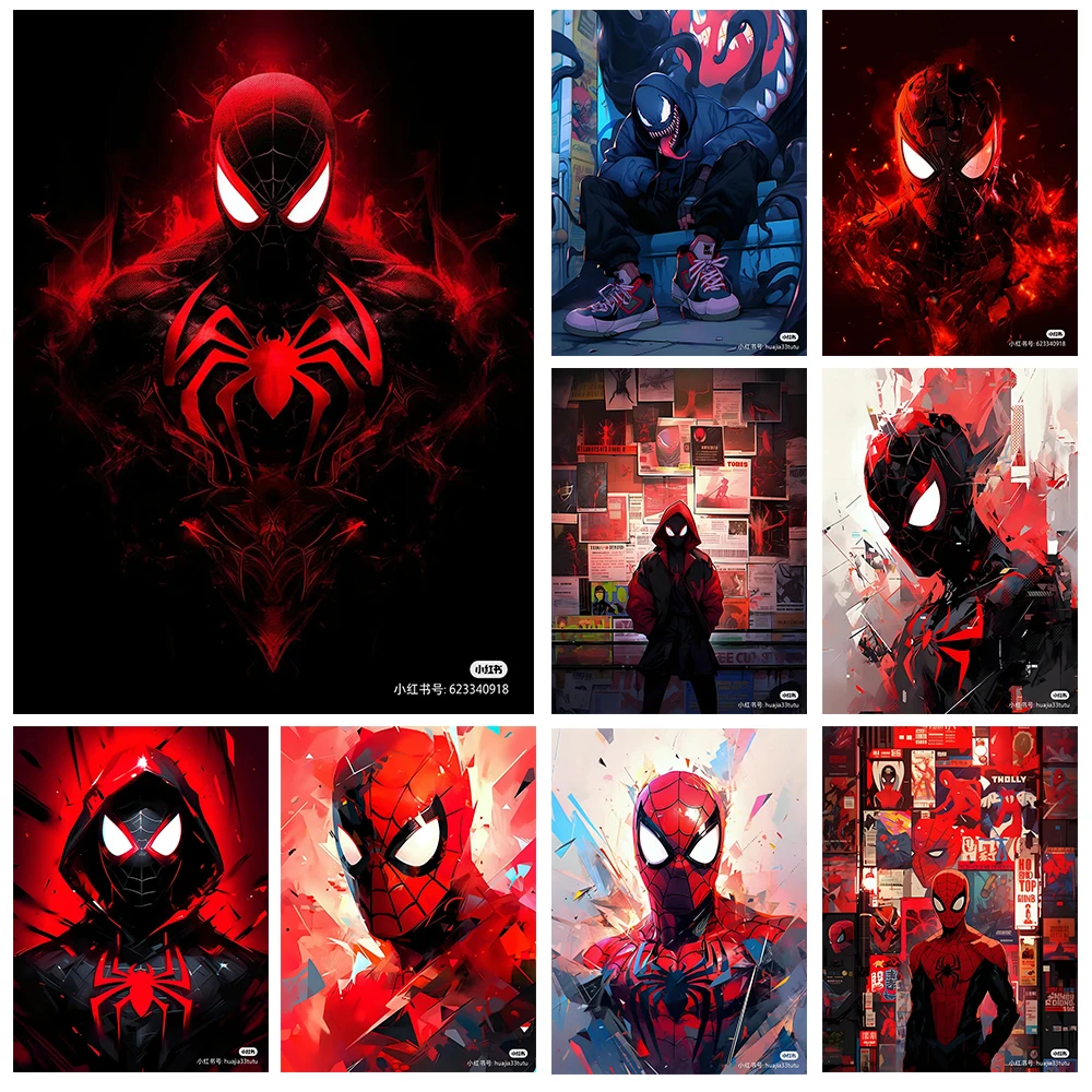 Набор для алмазной вышивки «Человек-паук»