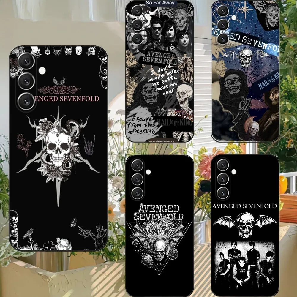 

Avenged Sevenfold Rock Band Phone Case For Samsung S21,S22 Ultra,S20,S30 plus,S22 plus,S23,S30 ultra 5G Silicone Cover