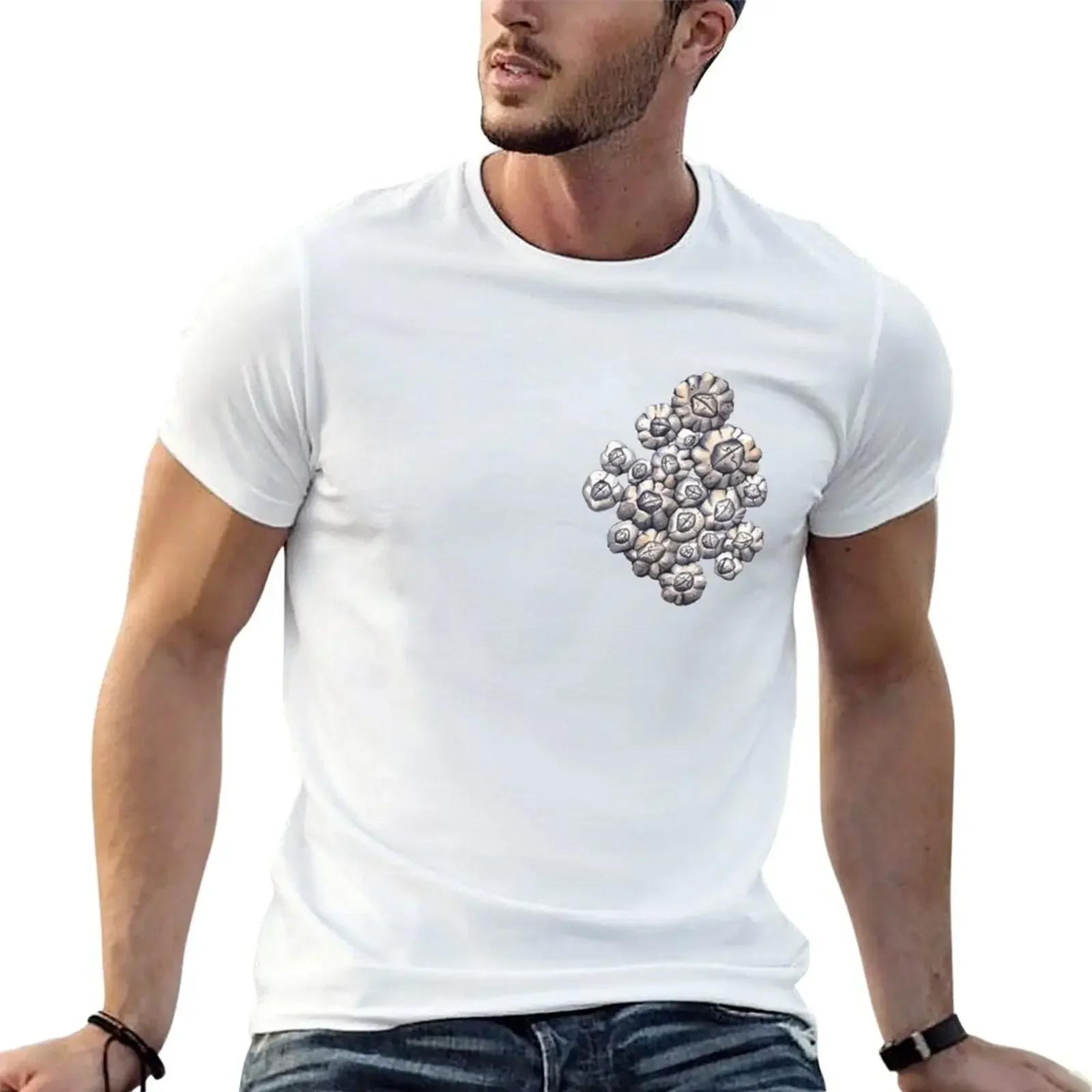 Barnacle Cluster T-Shirt korean fashion blue archive outfits for men