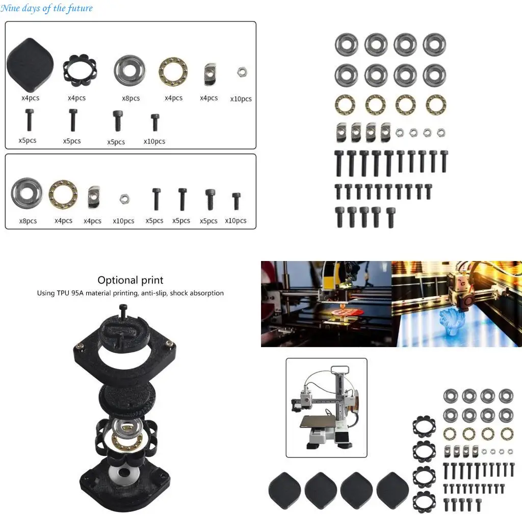 

-замена принтера аксессуаров Антивибрационные ноги Защитник для Carbon E65A