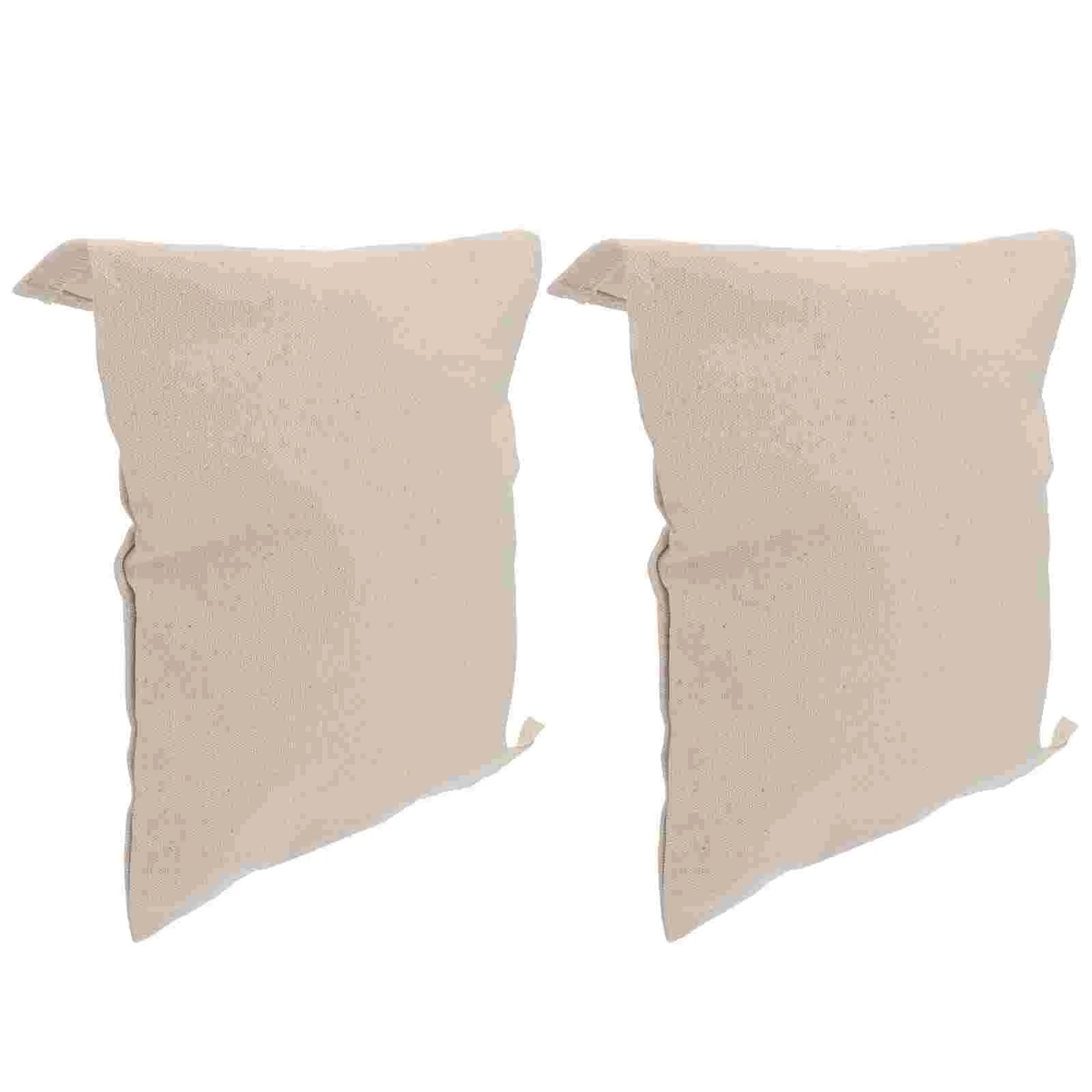 

2Pcs Premium Ice Bags Thick Canvas Bags for Crushed Ice and Bar (White) Premium Ice Packs Domestic Ice Bags