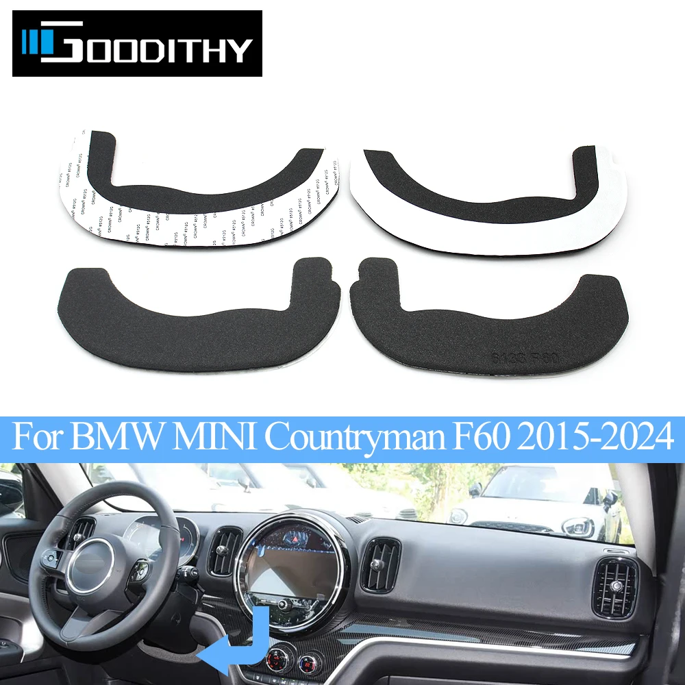 Car Front Dashboard Steering Wheel Lower Cover Sponge Backplate For BMW MINI Countryman F60 2015-2024 51459332783 51459332784