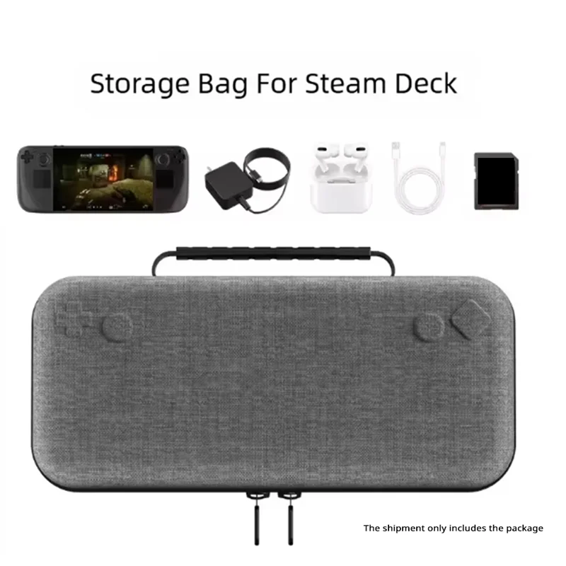【Hot-Selling!】Portable For Steam Deck EVA Travel Case-Hard Shell Shockproof Carrying Bag Storage Space For Switch OLED Accessori - Image 5