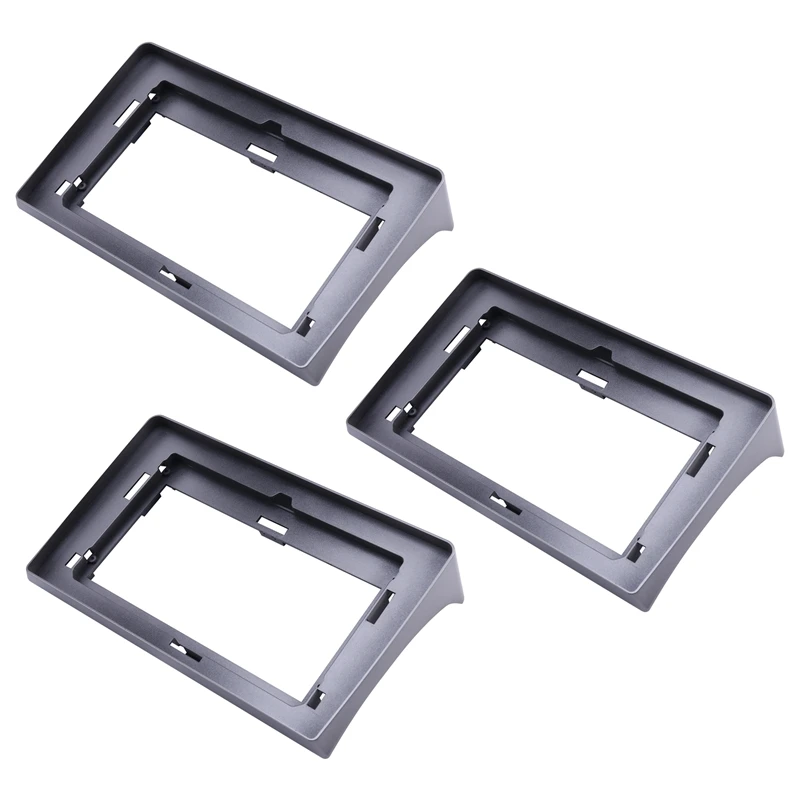 3X 10.1 Inch Car Fascia For Toyota Hiace 2010-2018 2Din Fascia Audio Fitting Adaptor Panel Frame Kit Car Accessories