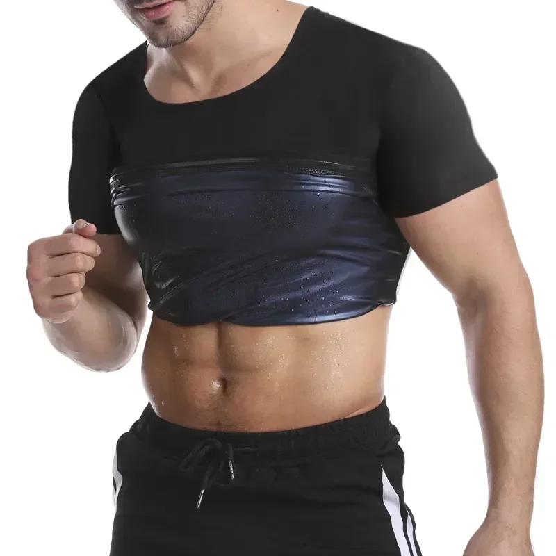 Tops Shaper Weight Loss Slimming Waist Men Heat Tank Body Trapping Shirt Trainer Wight Workout For Suit Vest Sweat Sauna