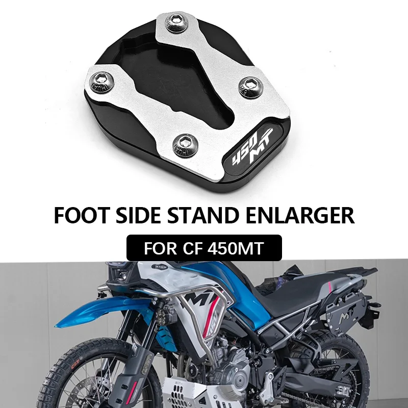 

Foot Side Stand Pad For CFMOTO 450MT MT450 CF 450 Motorcycles Foot Side Stand Enlarger Plate Pad Kickstand Extension cf 450mt