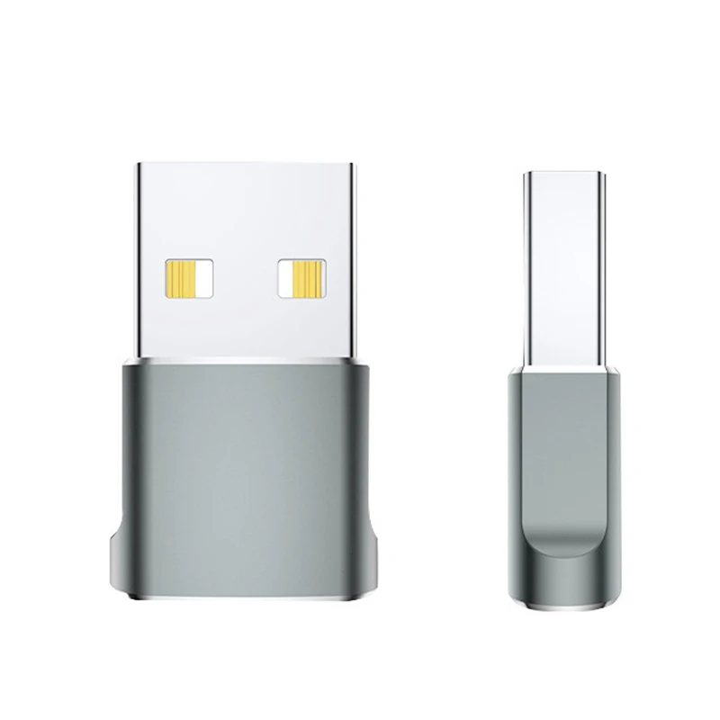 Переходник с USB 2,0 «папа» на «мама» Type-C «мама»