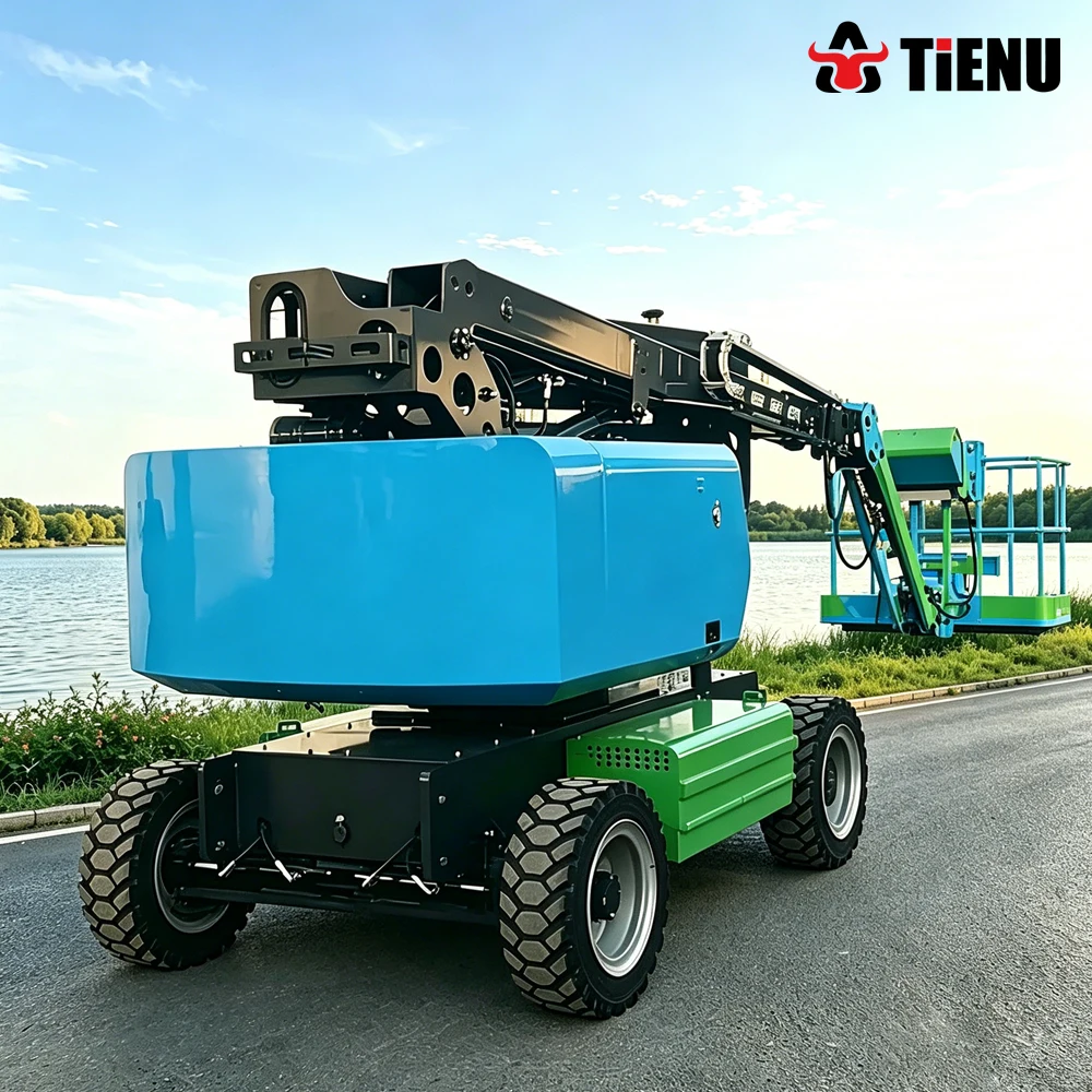 Mobile Aluminum Alloy Scissor Lift Platform for Construction Applications Electric Aerial Work Platform