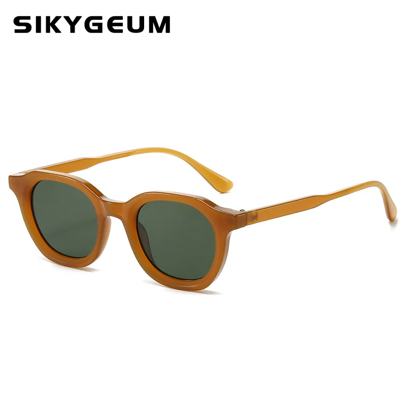 SIKYGEUM Small Round Sunglasses Stylish Sunglasses for Men and Women Retro Classic Multi-Style Selection Traveling Shopping