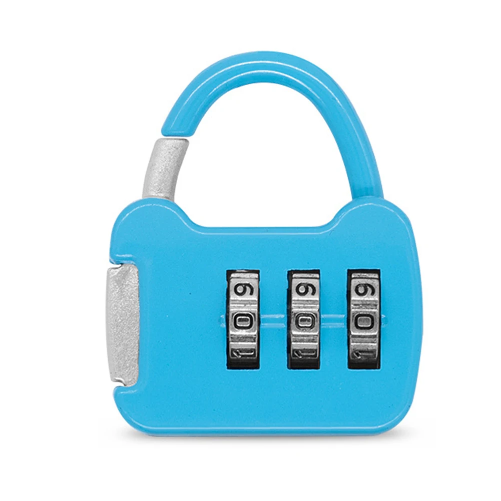 Password Padlock Cabinet Trolley Case Color Password Lock Backpack Fastener Lock Travel Luggage Padlock Drawer Hanging Lock