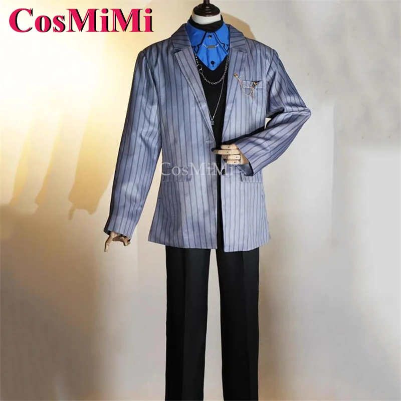 

CosMiMi Anime VTuber ReGLOSS Hiodoshi Ao Cosplay Costumes Fashion Daily Outfit Full Set Carniavl Party Role Play Clothing XS-XXL