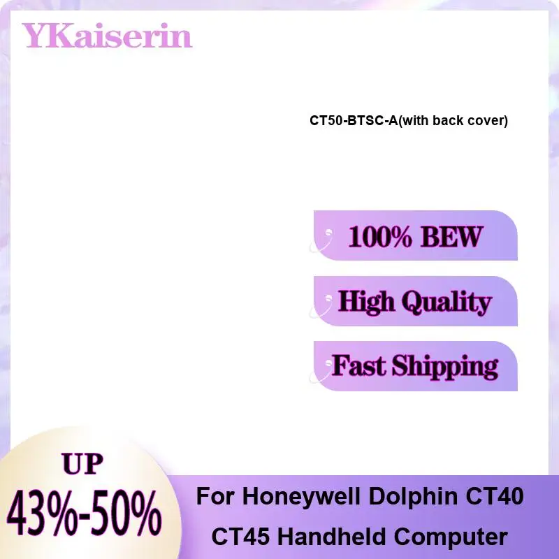 For Honeywell Dolphin CT40 CT45 Handheld Computer CT50-Btsc-A With Back Cover Portable High Quality Handheld Computer Battery