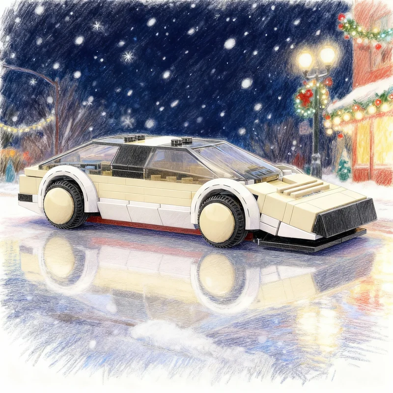 

198pcs MOC City Champions Aston Martin Bulldog Model Building Christmas Gifts Toys Blocks Construction DIY Creative Education