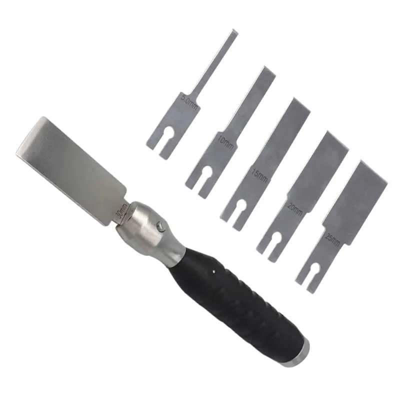 

Stainless Steel Bone Knife Modular Osteotomes Complete with 6 Blades Veterinary Orthopedic Instrument pet