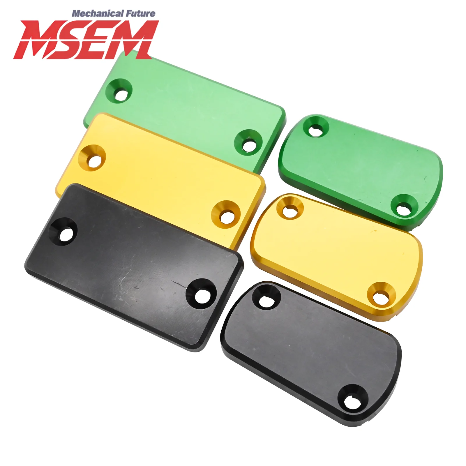 For Kawasaki KX 125 250 250F 450F For Suzuki RM 125 250 RMZ 250 450 Motorcycle Front Rear Brake Reservoir Caps Oil Fluid Cover