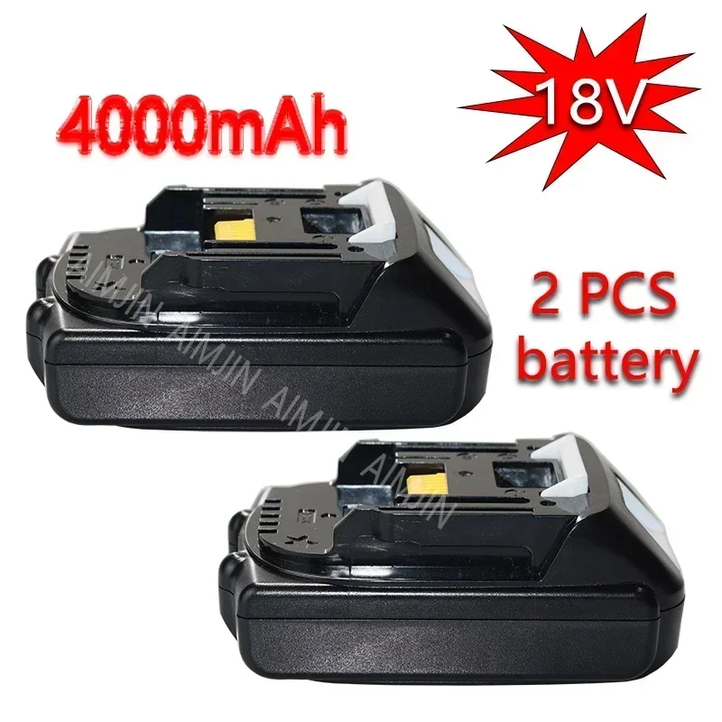 

2024 Bestseller for Makita 4000mAh 18V Electric tool Battery BL1840 BL1830B BL1850B BL1850 BL1860 Replacement Lithium Battery