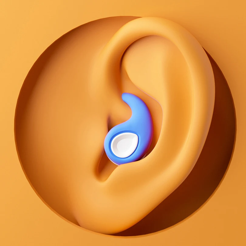 1 Paar Ohr stöpsel zum Schlafen oordopjes drei schicht ige Ohr stöpsel Geräusch reduzierung Schwimm tapone para dormir Schlaf ohr stöpsel