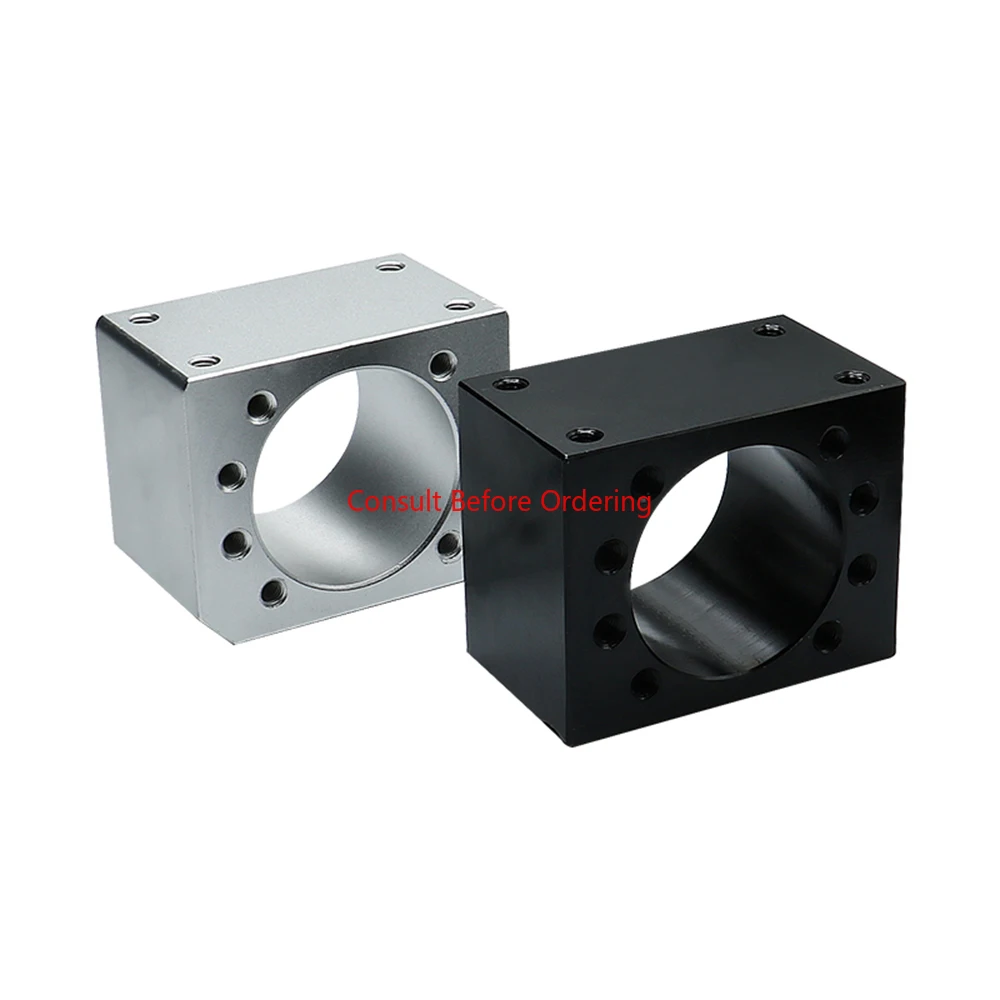 

25mm Aluminium Nut Housing Nut Seat Bracket Holder DSG25H For 25 Mm Diameter Ball Screw SFU2505 2510 2520 For Cnc