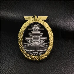 matching metal commemorative medals, ship navigation Pines, foreign tourism Wholesale of gold and silver color
