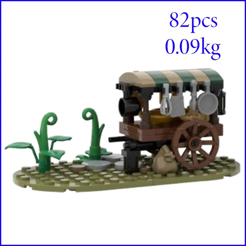 ชุดของเล่นตัวต่อขนาดเล็ก MOC-78674 78676 78753 แบบประกอบเอง ของเล่นเสริมพัฒนาการ ชุดของขวัญ ของตกแต่ง