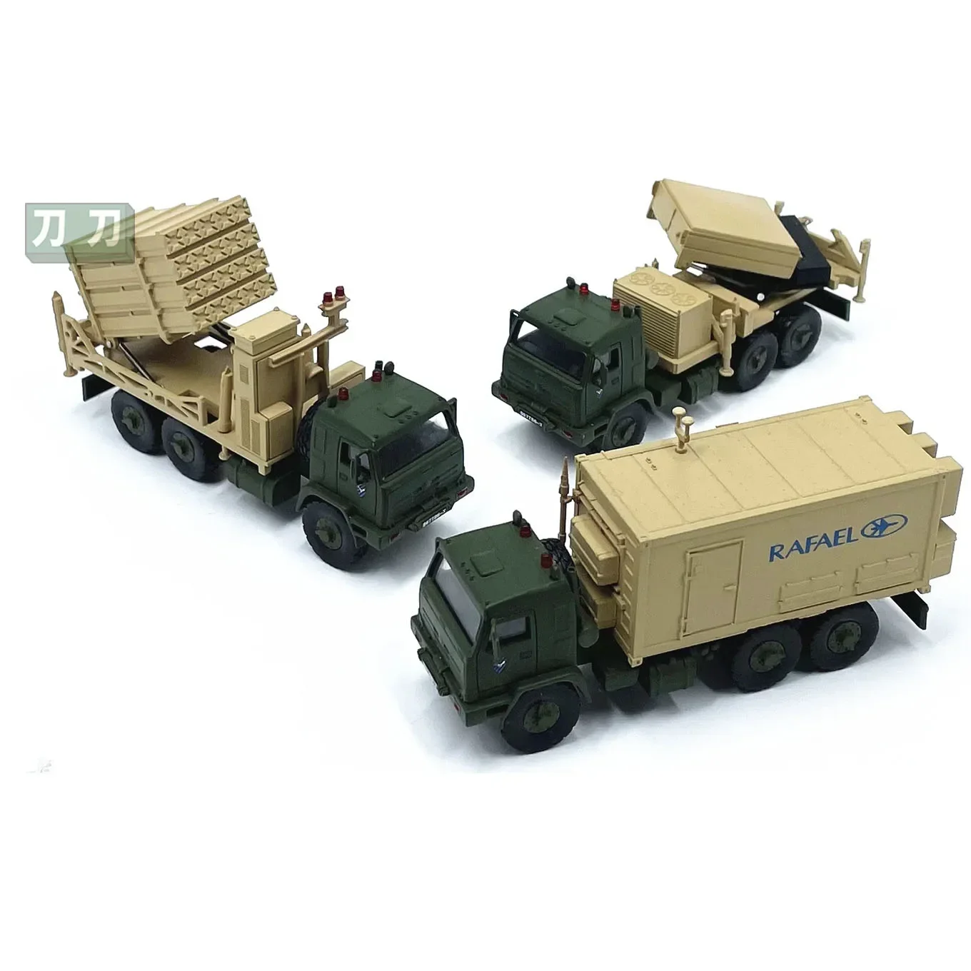 Diecast 1:72 Scale Iron Dome Defense System Missile Transport Vehicle Alloy Finished Military Tank Model Simulation Decoration