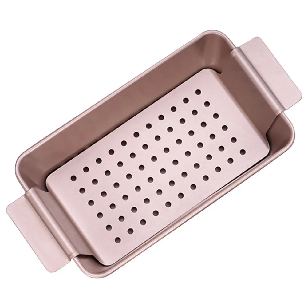 Nonstick Carbon Steel Loaf Pan Toast Baking Mold Heavy Duty Reusable Bread Pan Polished Edges Safe Easy Clean Baking Tool