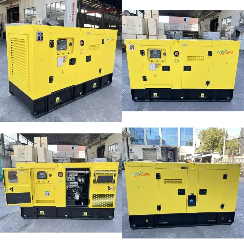 3 Phase 15 KVA 12KW Silent Generator with Auto Start Remote Start Open Frame ATS