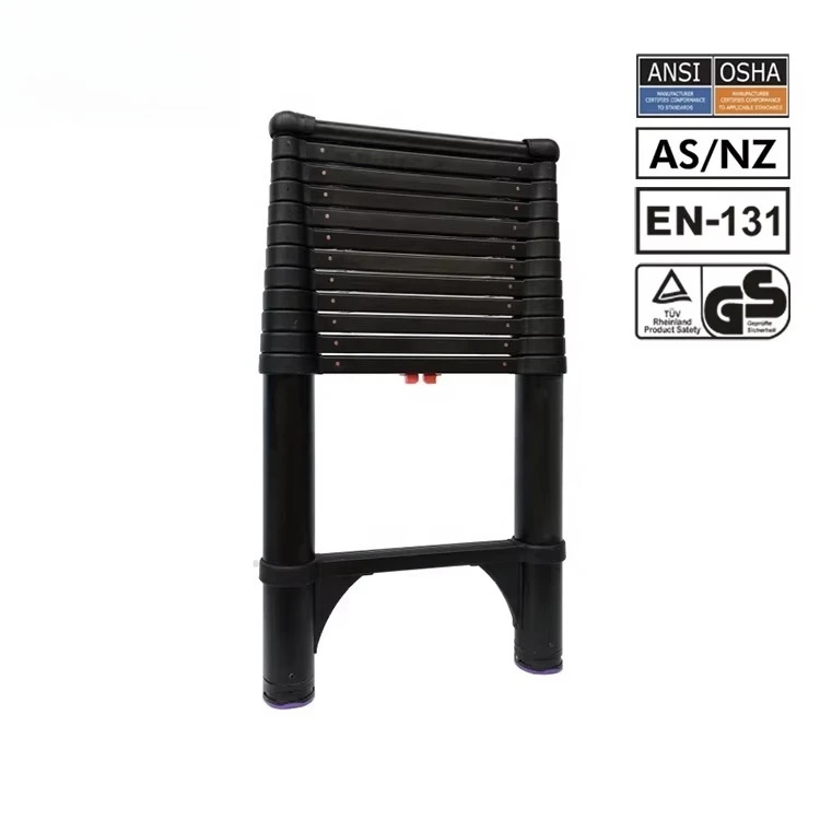 Applicable to Aluminum Telescopic Extension Ladder En131 Telescopic Ladder