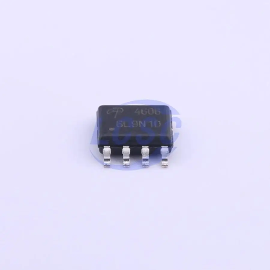 10Pcs/Lot Original 4606 Power-MOSFET N/P-channel 30V/-30V 6A/-6.5A SOIC-8 Transistor Surface Mount Type chip AO4606 ﻿