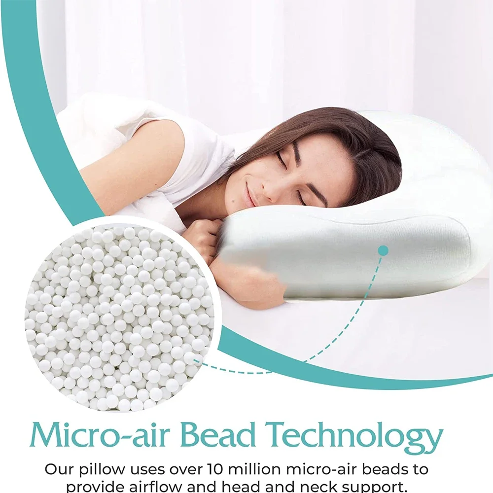 1Pcs New Body Massager All-round Sleep Pillow Neck Massager Sleeping Memory Foam Shaped Head Massage Cushion Head Massager