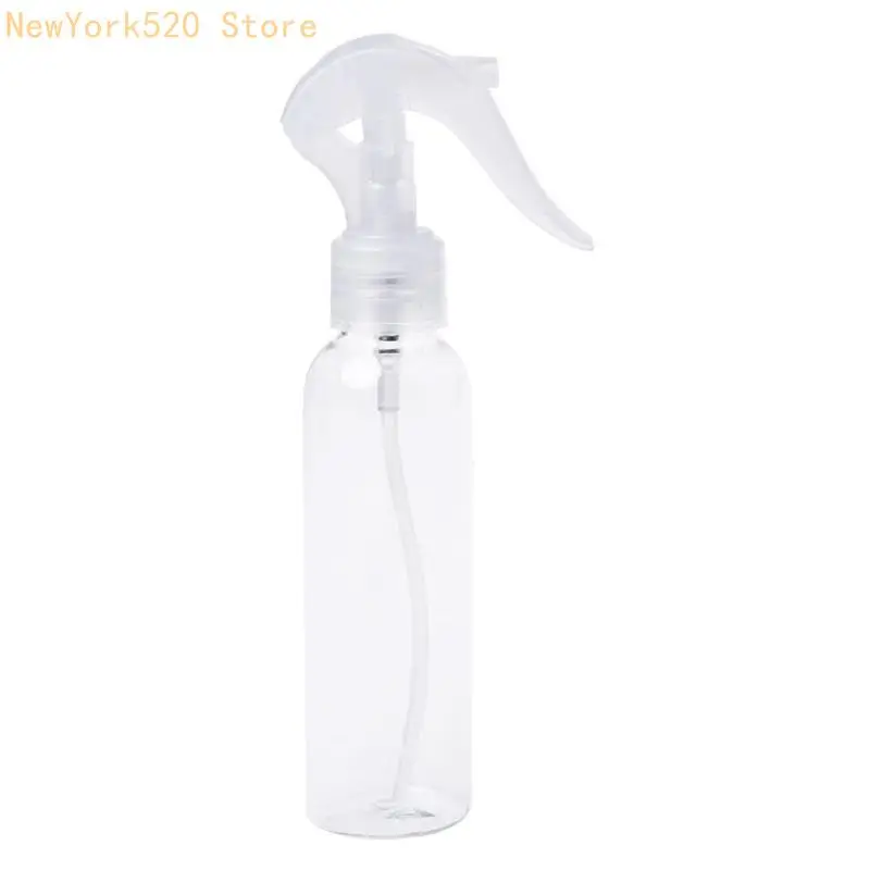 Clear Bottle with Lid with Adjustable Nozzle Water Sprayer Hair Salon N84C
