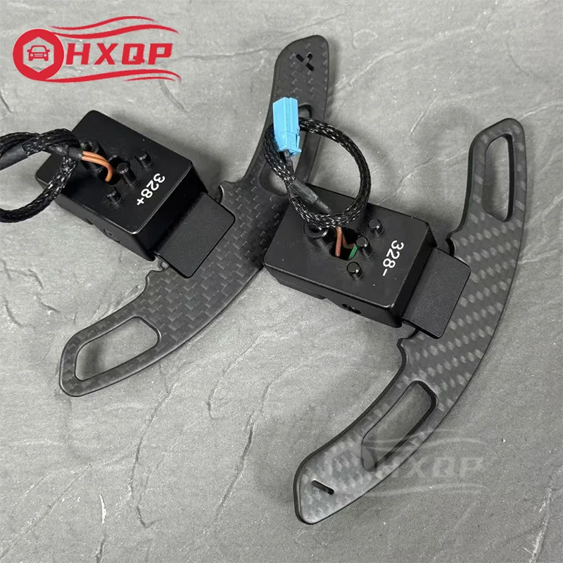 

New steering wheel shift paddles with dry carbon material magnetic base suitable for BMW F10 F20 F30 F45