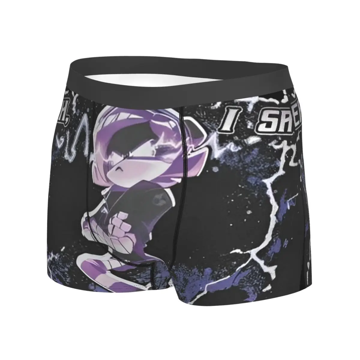 القتل الطائرات بدون طيار عوزي الملابس الداخلية الكرتون أنيمي رجل الملاكم موجز عادي Boxershorts Trenky التسامي سراويل كبيرة الحجم