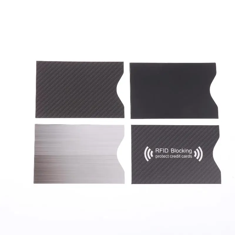 1Pcs Skin Case Covers Protection Bank Card Case Fashion Anti Theft For RFID Credit Card Protector Blocking Cardholder Sleeve