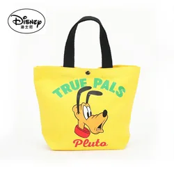 Disney cartoon Pluto Minnie cute casual portable insulated lunch box lunch bag studente office worker picnic lunch bag